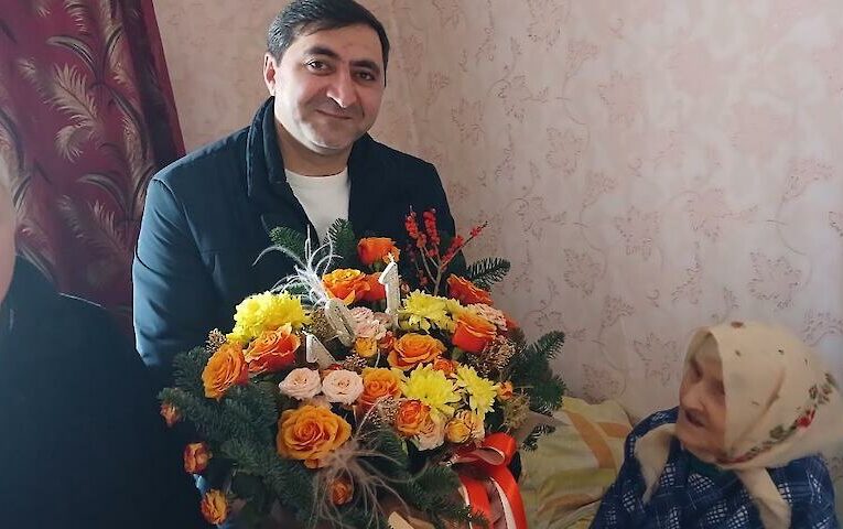 Довгожительку з Богуслава привітали зі 101 Днем народження