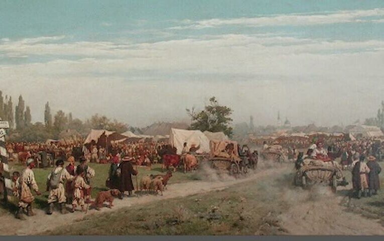 Чий Кагарлик на картині “Ярмарка в Україні” 1882 року?