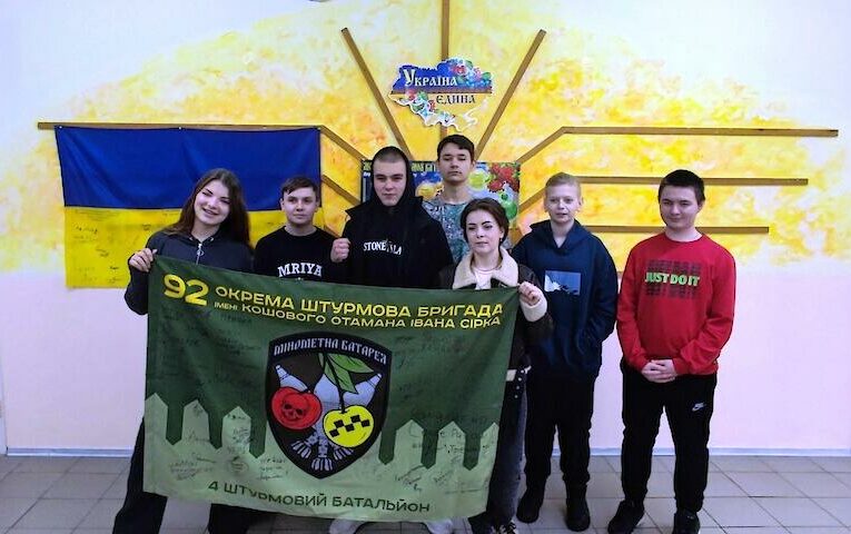 Школярі Обухівської громади отримали подяку від штурмової бригади