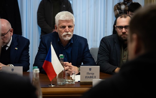 Президент Чехії прибув до Києва