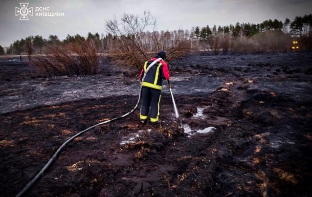 На Київщині другу добу гасять торф’яники