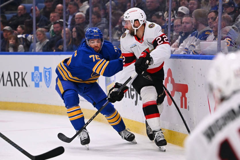 Новини спорту - НХЛ: Баффало переміг Оттаву, Вегас розгромив Міннесоту