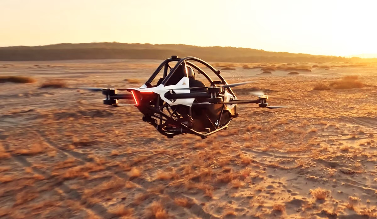 Технології - Розпочато виробництво літаючого одномісного мультикоптера Jetson One