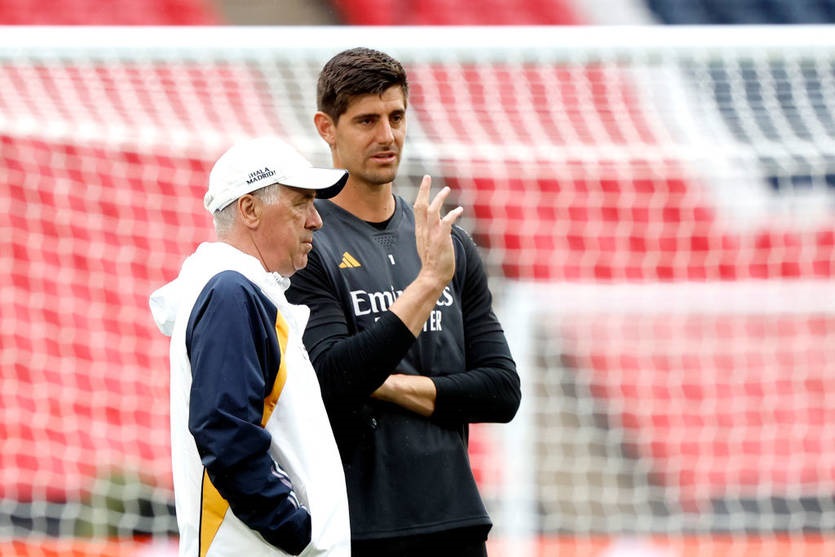 Новини спорту - Тренер Реала назвав терміни відновлення Куртуа