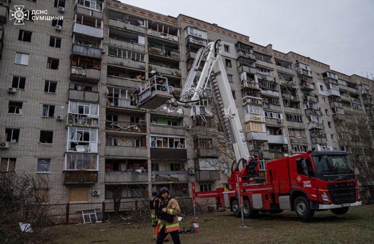 У Сумах озвучили масштаби руйнувань через атаку РФ
