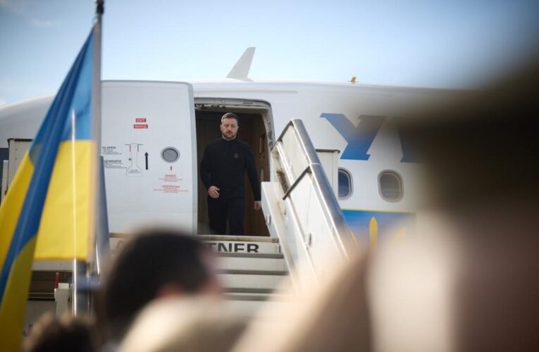 Зеленський прибув до столиці Франції