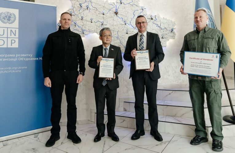 ПРООН та Уряд Японії передали Експертній службі МВС спеціалізоване обладнання для аналізу ДНК