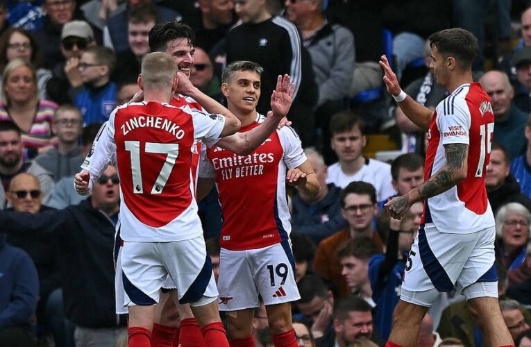 Арсенал нищить Іпсвіч і сподівається на шанс стати чемпіоном
