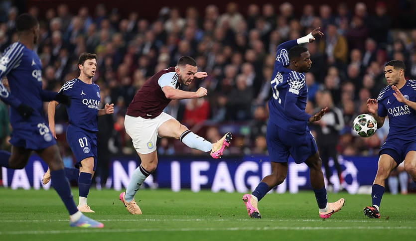 Новини спорту - Астон Вілла вилетіла з Ліги чемпіонів, хоч і перемогла ПСЖ