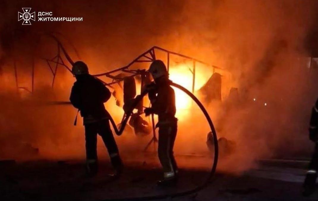 Новини України - Атака дронів на Житомир: з'явилися фото наслідків