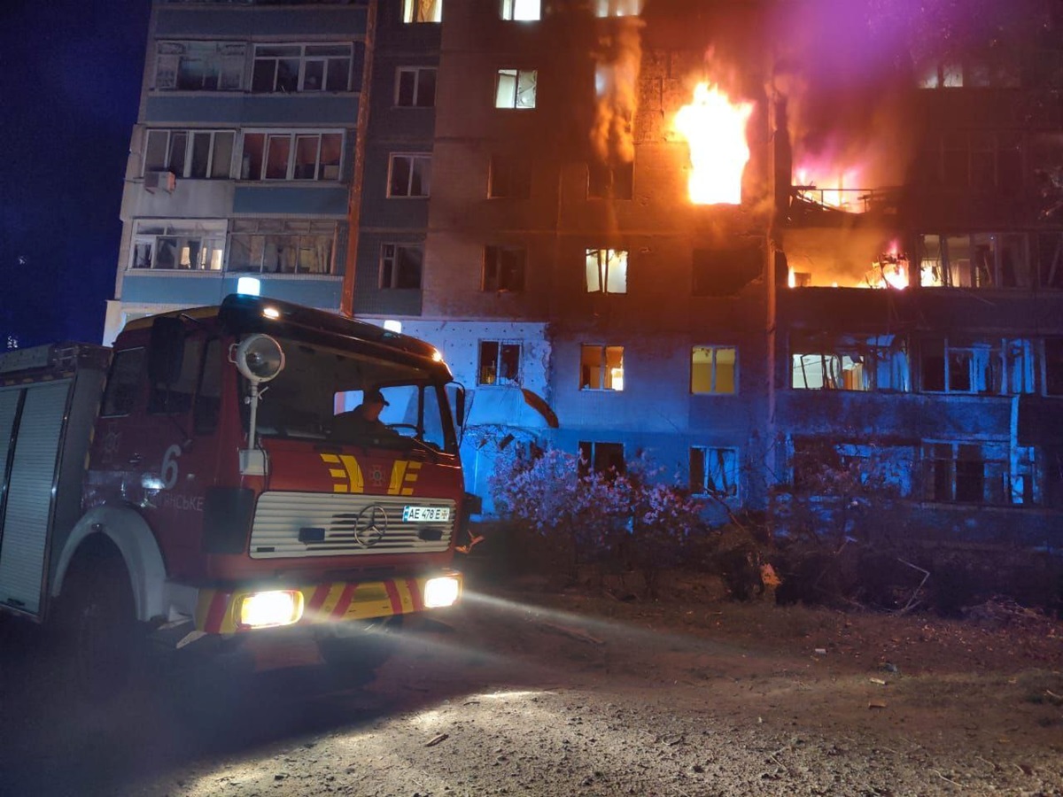 Новини України - Атака на Кам'янське: зросла кількість потерпілих