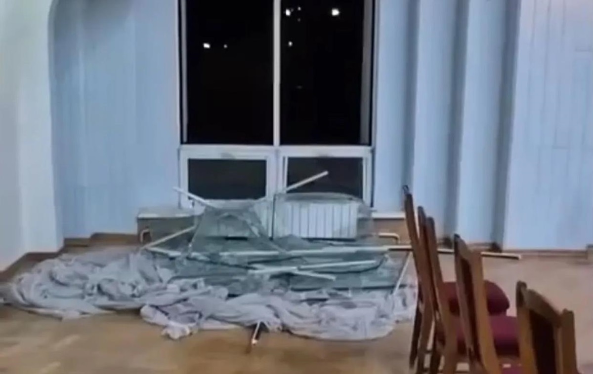 Новини Києва - Атака на Київ: пошкоджена будівля Центрального палацу одружень