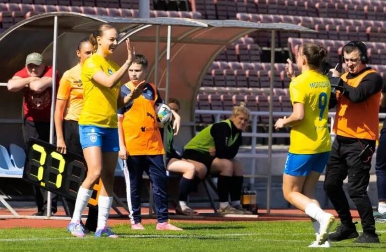 Белодід прокоментувала свій перший досвід у футболі