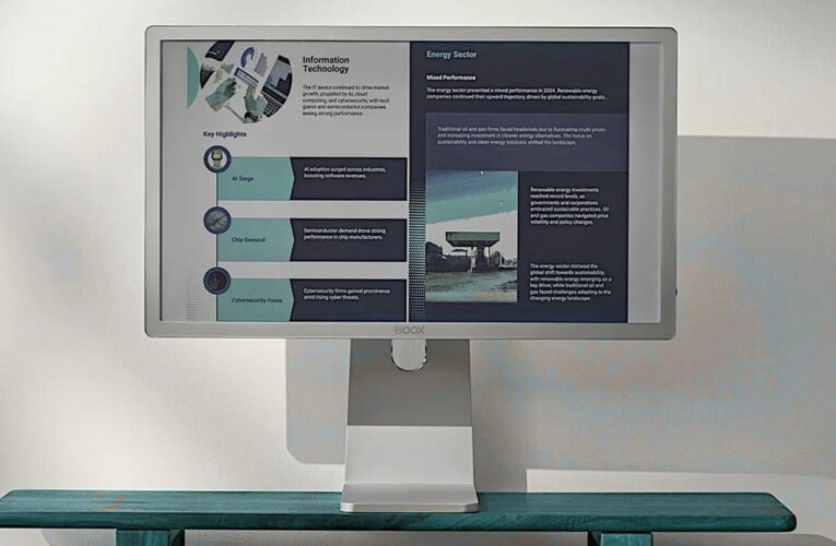 Boox представила монітор на електронних чорнилах