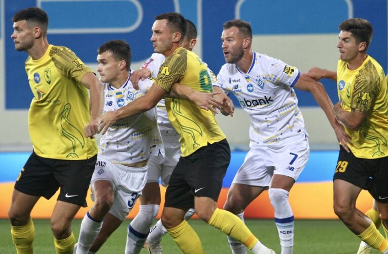 Динамо – Лівий Берег: онлайн-трансляція матчу чемпіонату України