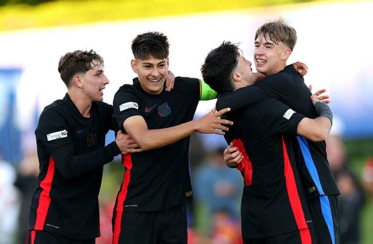 Другим фіналістом Юнацької ліги УЄФА стала команда Барселона U-19