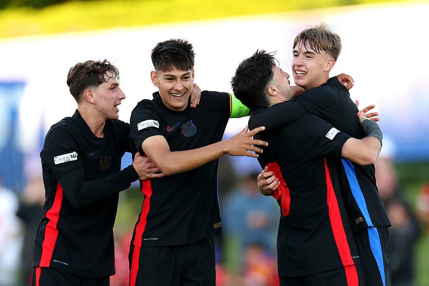 Новини спорту - Другим фіналістом Юнацької ліги УЄФА стала команда Барселона U-19