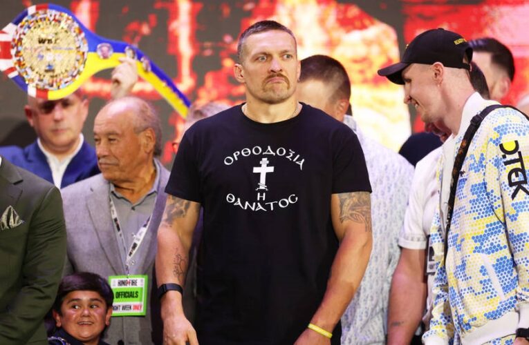 Дюбуа штовхнув Усика під час зйомок рекламних матеріалів бою