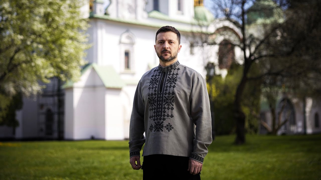 [жестова мова] Привітання Президента України Володимира Зеленського з Великоднем