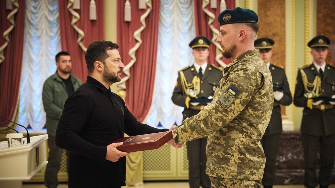 Володимир Зеленський вручив нагороди українським прикордонникам