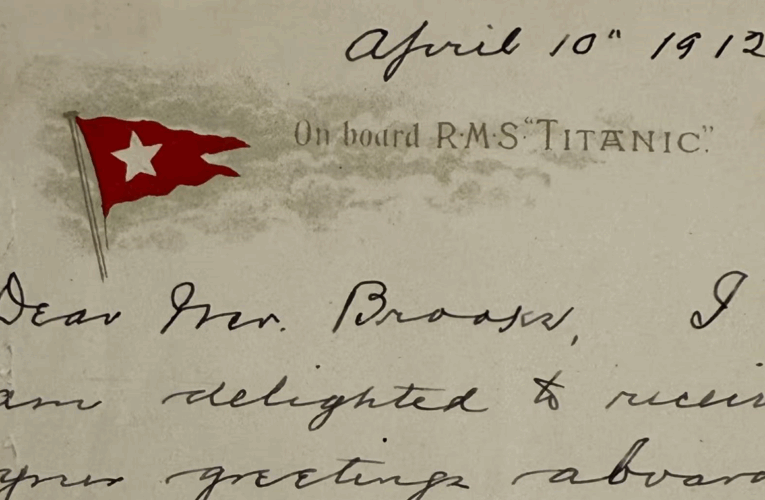 Лист пасажира Титаніка продали за рекордну суму