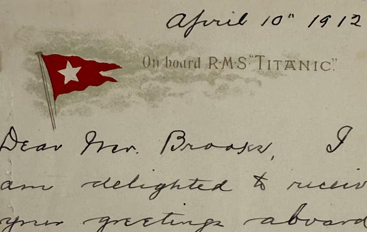 Новини світу - Лист пасажира Титаніка продали за рекордну суму