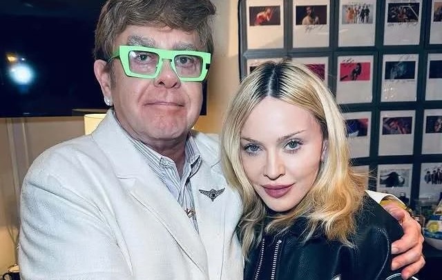 Мадонна та Елтон Джон помирилися після 20 років конфлікту