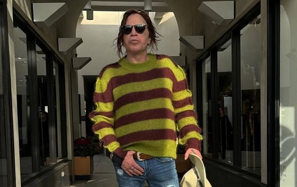 Міккі Рурка запідозрили у нових пластичних операціях