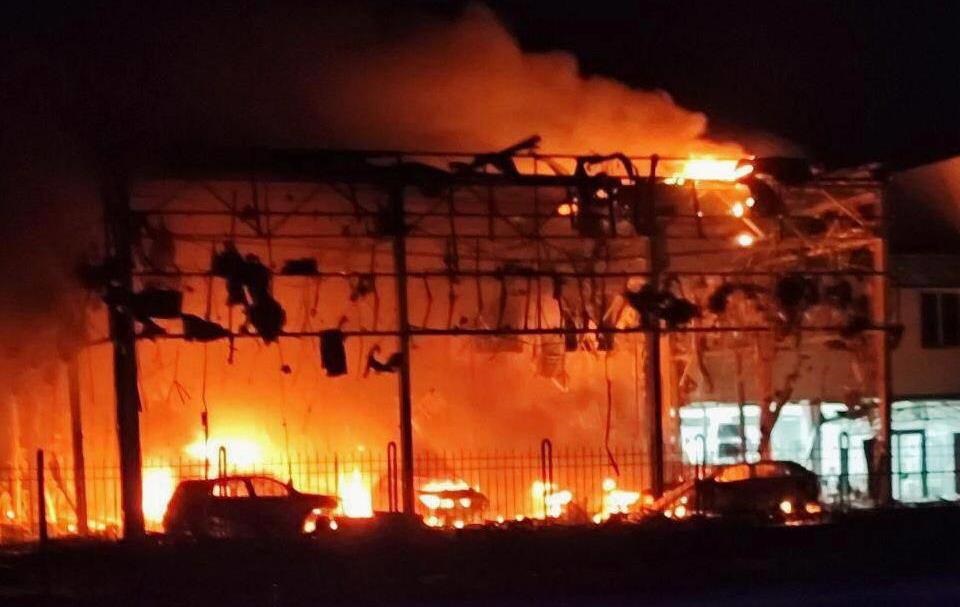 Новини України - На Київщині сталися пожежі через атаку БПЛА