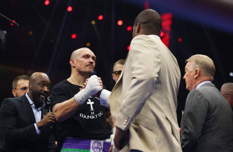 Названа ймовірна дата другого бою між Усиком і Дюбуа