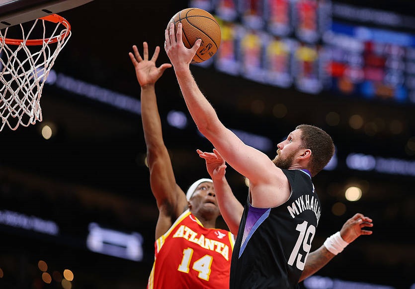 Новини спорту - НБА: Юта з Михайлюком не змогла обіграти Атланту