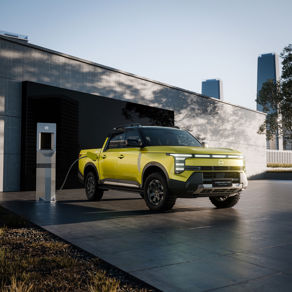 Авто новини - Nissan представила новий плагін-гібридний пікап