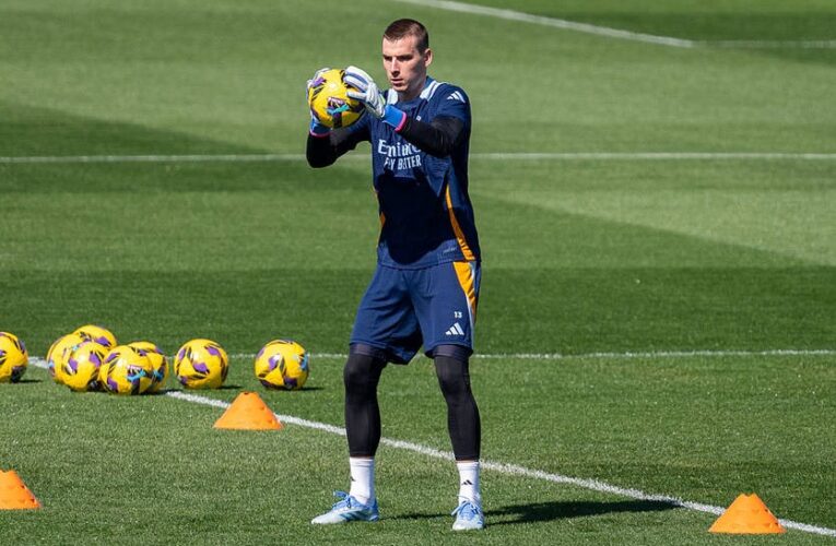 Після тренувань Лунін потрапив до списку гравців Реала на майбутній матч