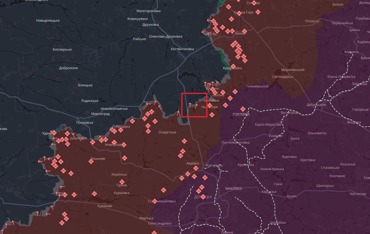 Новини України - РФ окупувала ще одне селище на Донбасі - DeepState