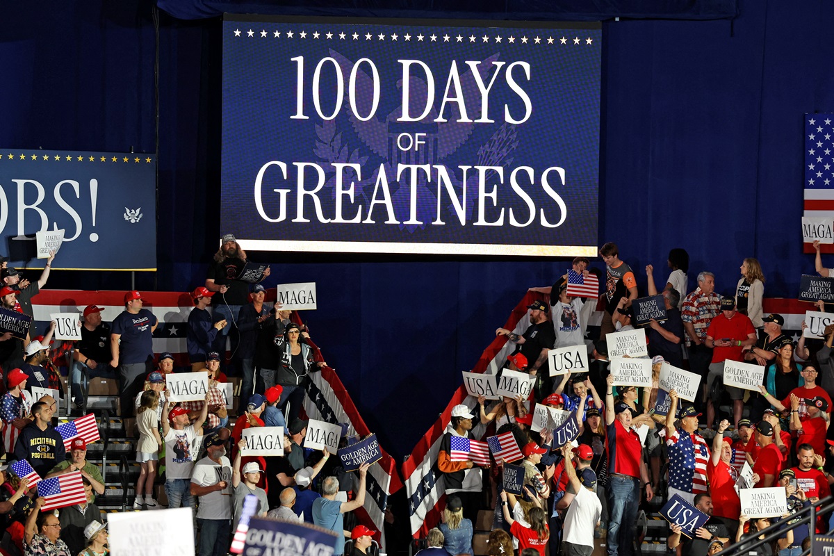 Новини світу - Трамп розповів про свої досягненні за 100 днів на посаді