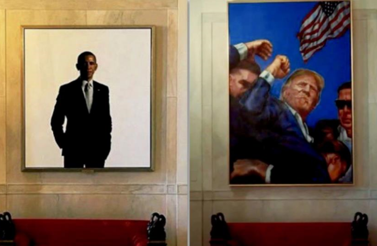 У Білому домі портрет Обами замінили на картину з Трампом після замаху