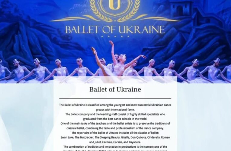 У Швеції російські танцюристи виступали під назвою “Балет України” – ЗМІ