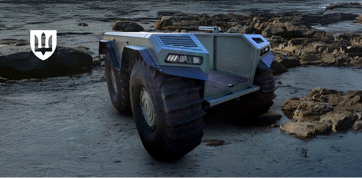 Новини України - У ЗСУ передали унікальну бронеамфібію UNEX UGV