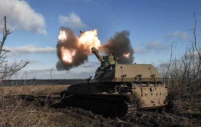 Новини України - Українські воїни знищили російську САУ Акація