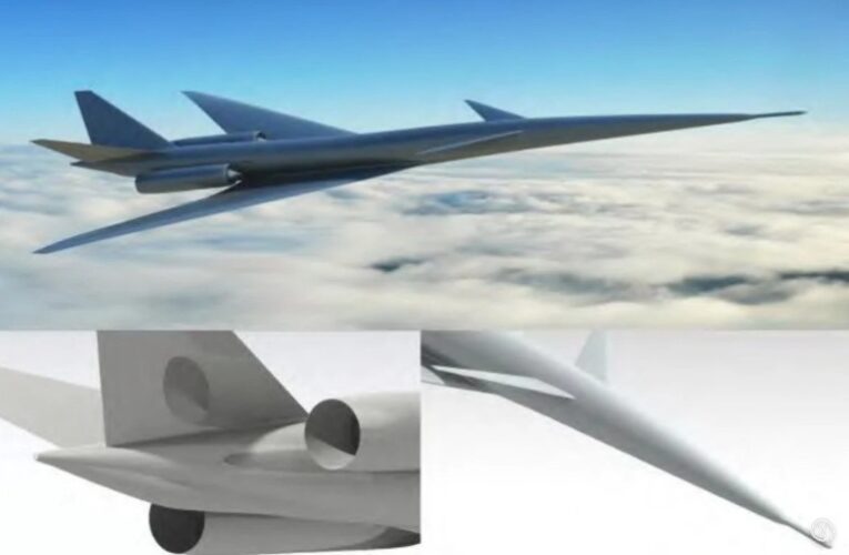 В Китаї представили проект надзвукового пасажирського літака