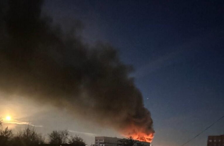 В Оренбурзі спалахнула ТЕЦ – соцмережі