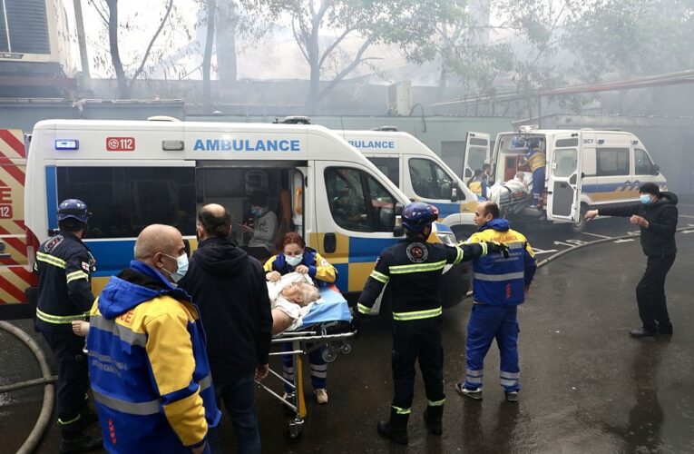 В Тбілісі на головному ринку сталася масштабна пожежа