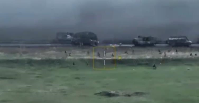 Військові показали знищення окупантів на Донеччині