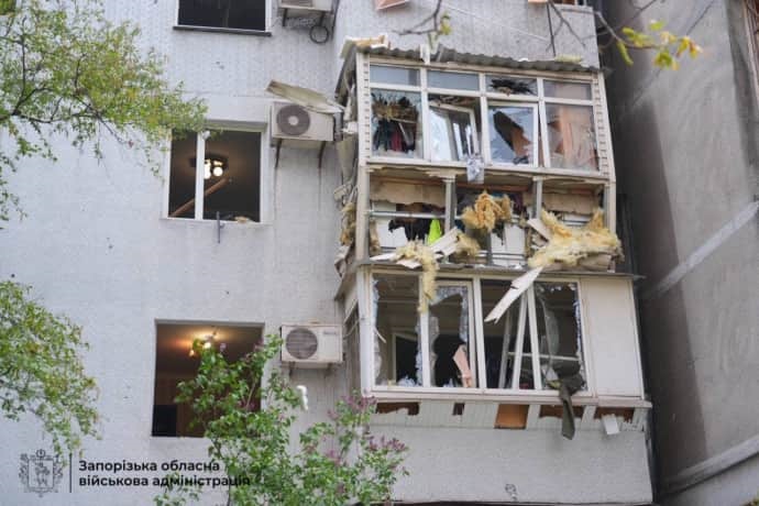 Замість припинення вогню. Удар РФ по Запоріжжю