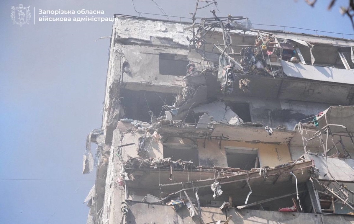 Новини України - Запоріжжя зазнало бомбового удару, є жертви