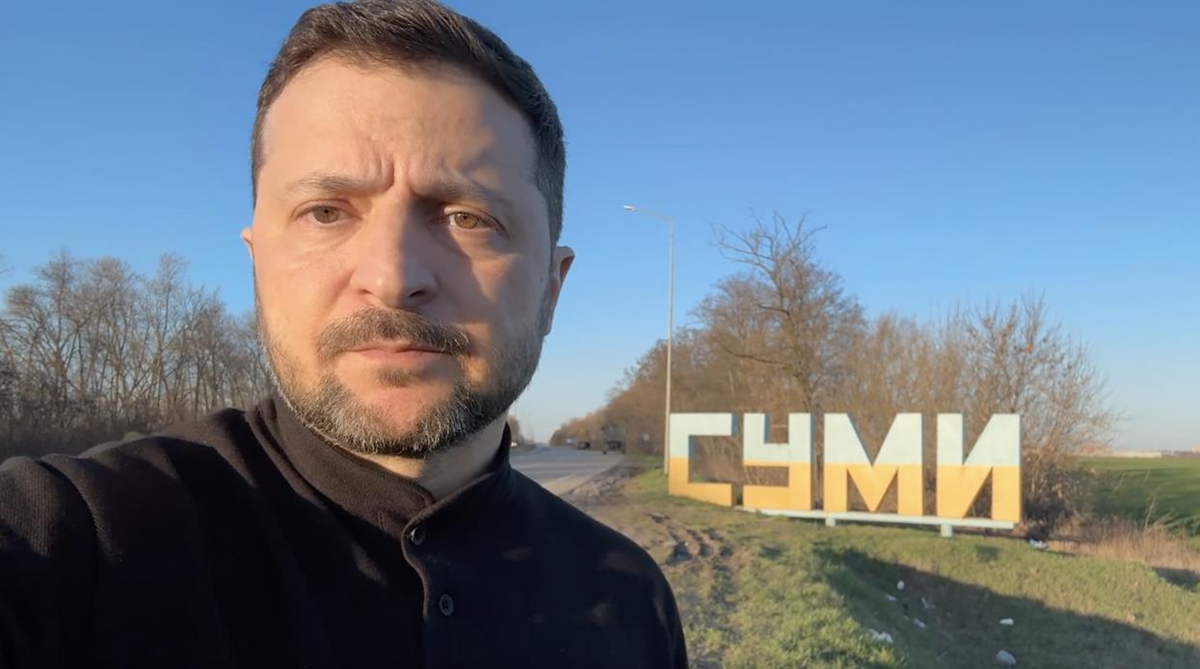 Новини України - Зеленський відвідав напрямки на кордоні з Росією