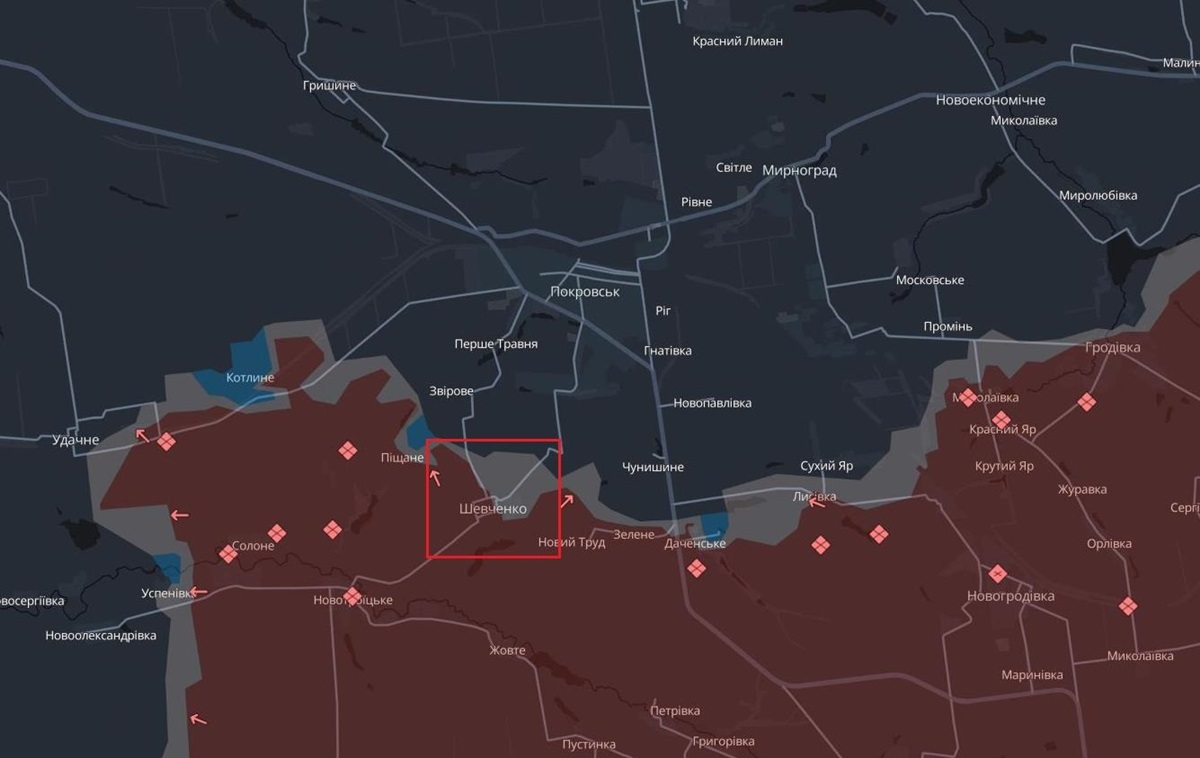 Новини України - ЗСУ відкинули окупантів у Шевченко - DeepState