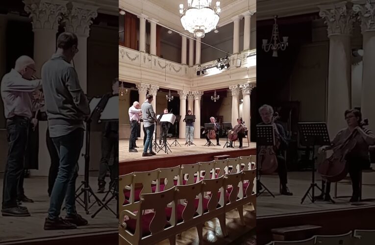 На репетиції в Національній філармонії України #music