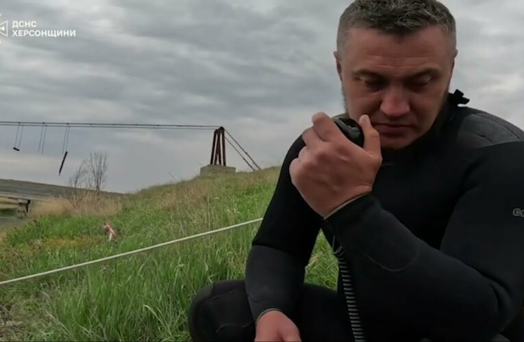 Водолази-сапери ДСНС Херсонщини розміновують водойми