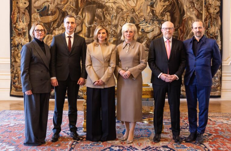 Олена Зеленська зустрілася з першою леді Чехії Євою Павловою